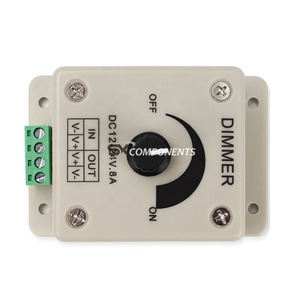สวิตช์หรี่ไฟ <span class=keywords><strong>LED</strong></span> 12V 24V ตัวควบคุมแรงดันไฟฟ้า8A ตัวควบคุมปรับได้สำหรับสวิตช์หรี่ไฟ <span class=keywords><strong>LED</strong></span> - Product Image 5