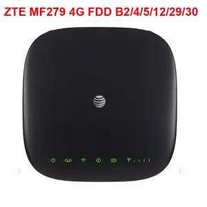 解锁 AT&T 中兴 MF279 便携式智能家居集线器 4g Sim 路由器支持 VoLTE LTE B2/4/5/12/29 /30 4g 移动 Wifi 路由器 4g 路由器
