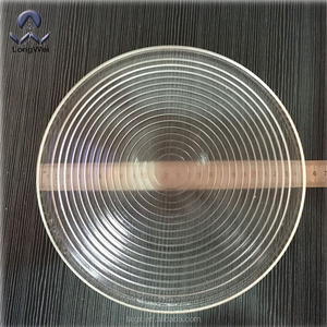 직경 250mm 초점 길이 255mm 붕규산 유리, 프로젝터, 화상, 유리, 프레 넬 렌즈 - Product Image 1
