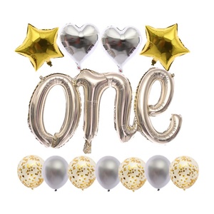 Baby <span class=keywords><strong>Boy</strong></span> Love Alphabet produce Baby Shower personalizzato per rivelare il genere di decorazioni per feste un pezzo di carta stagnola - Product Image 6