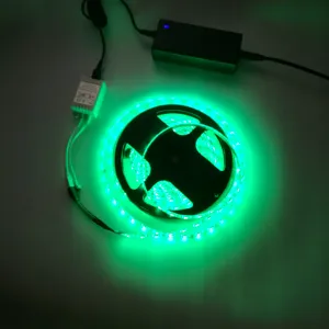 Super Lumineux Rouge + Vert + Bleu Pleine Couleurs SMD5050 RVB A MENÉ LE Kit De Lumière De Bande