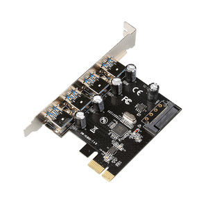 Thâm quyến Diewu <span class=keywords><strong>PCIe</strong></span> x1to <span class=keywords><strong>USB3.0</strong></span> 4 port multiplier thẻ của máy tính với sata điện suppout - Product Image 6