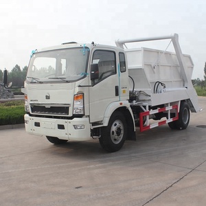 Quét Cơ Thể Từ Chối Collector Swing Arm Rác Xe Tải Bỏ Qua <span class=keywords><strong>Loader</strong></span> Rác Xe Tải Để Bán - Product Image 4
