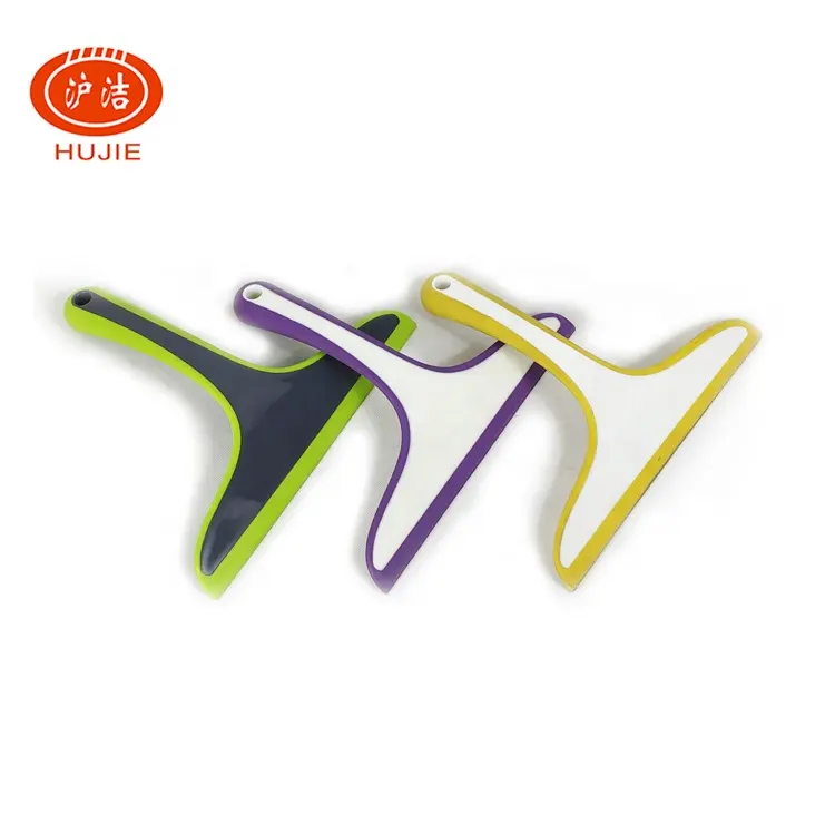 hort handle glass wiper with high quality rubber squegee for cleaning window