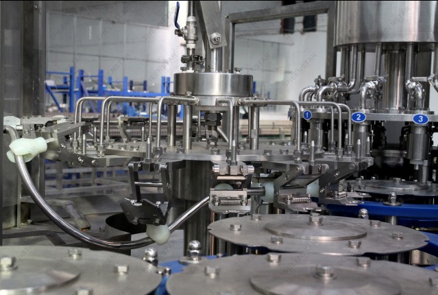 Máy chiết rót nước ép trái cây hoàn toàn tự động 24000BPH 2