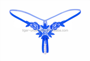 <span class=keywords><strong>Sous</strong></span>-vêtements sexy pour femmes, vente chaude, noir, string sans entrejambe, culotte coquine - Product Image 6