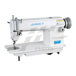 jukky good price factory JK5550 industrial shirt lockstitch sewing machine a coudre with table stand and motor apparel machinery