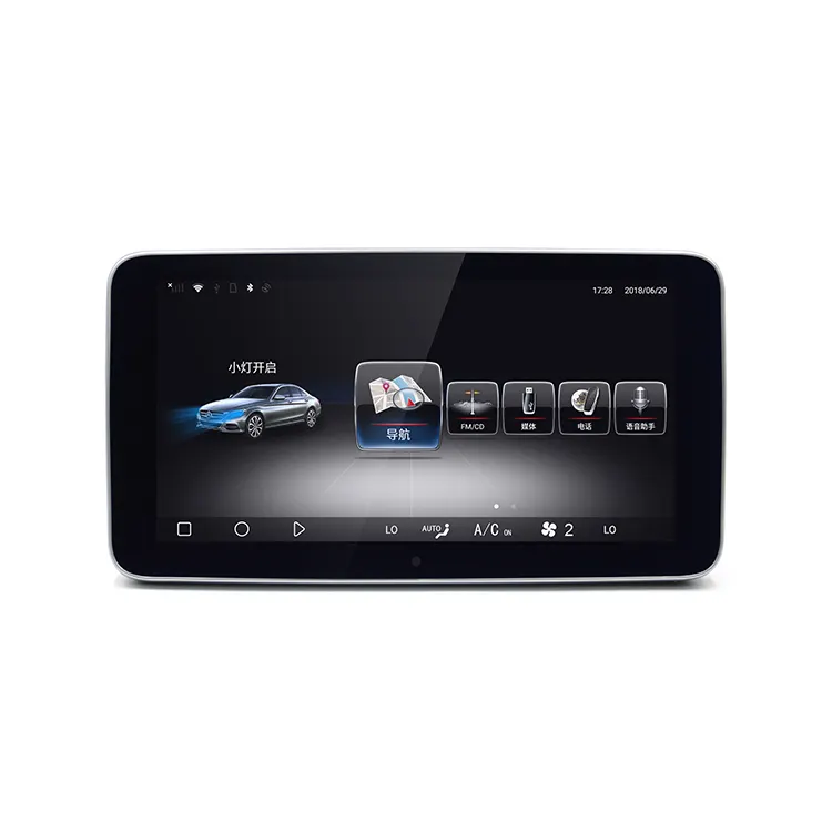 MINGXIANG Android 10.25 Touch Screen Car RadioためMercedes Benz A CLA GLA Class W176 C117 X156 GPS DVD Player Multimedia