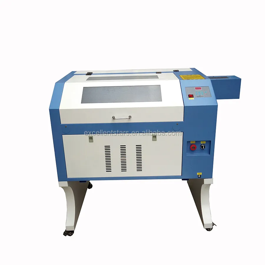 4060 working size 50w co2 laser engraving cutting machine 6040 laser engraver with EFR laser tube and electrical lifting table