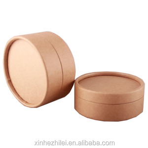 Hộp Xi Lanh Giấy Kraft Màu Nâu Đồng Bằng Để Đóng Gói/Hộp Giấy Kraft Tròn Cho Xà Phòng/Ống Giấy Kraft Cho Bao Bì Trà - Product Image 4