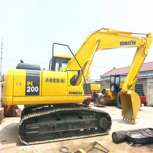Excavadora Komatsu 20t de buen rendimiento de 2022 años de alta calidad, excavadora Komatsu Pc200, excavadora sobre orugas a la venta de 1/2/ - Product Image 1