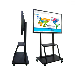 65 "75" 4K 20 điểm cảm ứng Ag Glass Dual Hệ thống thông minh màn hình cảm ứng kiosk tất cả trong một Ops <span class=keywords><strong>PC</strong></span> bảng tương tác cho các trường học - Product Image 5