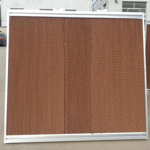 Sistem pendingin rumah kaca/basah dinding menguapkan cooling pad/rumah kaca cooling pad