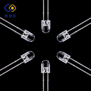 Led 5mm 546 jaune 590-595nm ovale dip led diode pour <span class=keywords><strong>l</strong></span>'affichage - Product Image 2