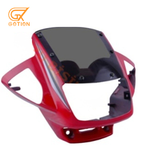 Piezas de motocicleta <span class=keywords><strong>YBR</strong></span> <span class=keywords><strong>cubierta</strong></span> de luz de cabeza roja con pegatina - Product Image 1