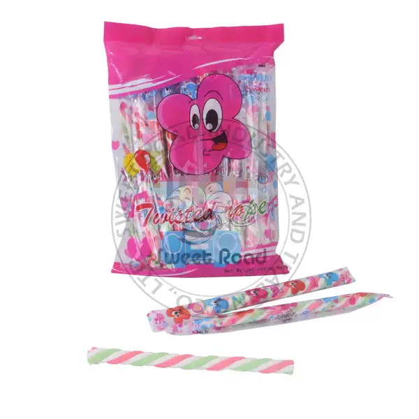 Fruity Colorful Twist Marshmallow Candy