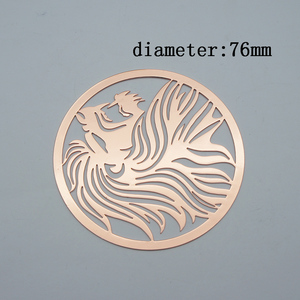 Marque-page à Clip plaqué or, Logo gravé personnalisé <span class=keywords><strong>de</strong></span> haute qualité pour <span class=keywords><strong>invités</strong></span>, <span class=keywords><strong>cadeau</strong></span> artisanal, 50 pièces - Product Image 2