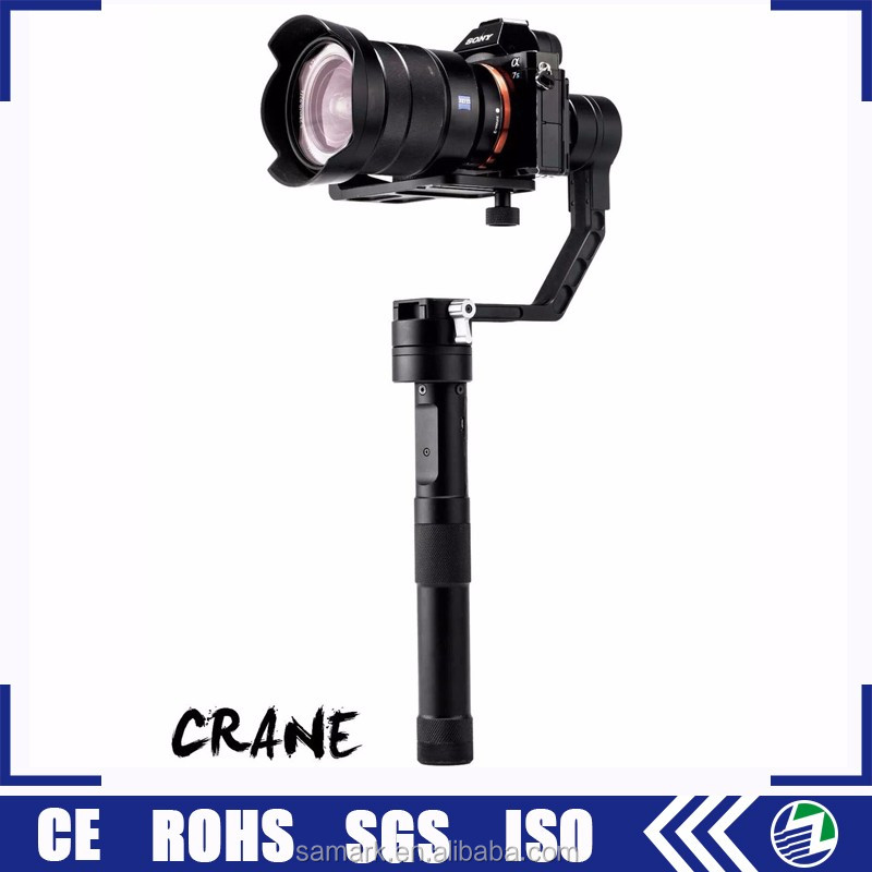 Гуанчжоу 3 оси ручной камеры dslr гироскопический стабилизатор для камеры селфи палки