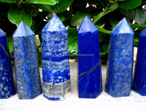 Commercio all'ingrosso Roccia <span class=keywords><strong>di</strong></span> <span class=keywords><strong>Quarzo</strong></span> Naturale Lapis Lazuli <span class=keywords><strong>di</strong></span> <span class=keywords><strong>Cristallo</strong></span> Point - Product Image 5