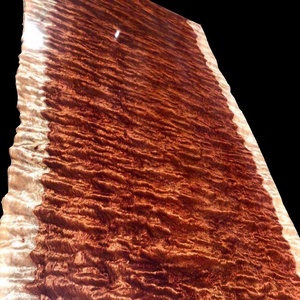 Live Edge Desktop Waterfall Bubinga Board Bàn Gỗ Quý 4 Mét - Product Image 6