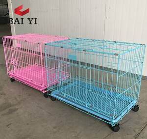 Kim Loại Màu Hồng Con Chó Thùng Đầy Màu Sắc Con Chó Nhà Ở Cho Bán - Product Image 4