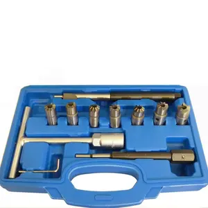 Hot Sale Universal high quality 8pcs Diesel injector seat cutter set of auto tool/professional automobile tools/china auto body