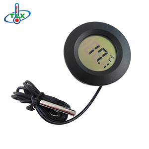 Termômetro <span class=keywords><strong>digital</strong></span> do painel embutido redondo pequeno com fio - Product Image 3