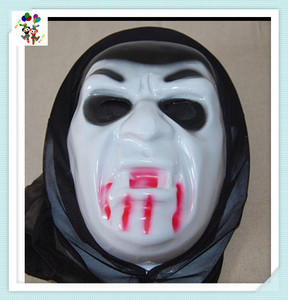 Maschera per Costume da Vampiro con Cappuccio per Feste in Maschera Halloween HPC-1545 - Product Image 2