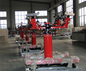 Hướng dẫn sử dụng mới 6-trạm T-Shirt Màn hình máy in 6 màu Hướng dẫn sử dụng máy in giấy để bán - Product Image 4