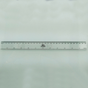 12-inch tùy chỉnh nhựa thẳng Cai Trị 30cm công cụ đo lường - Product Image 4