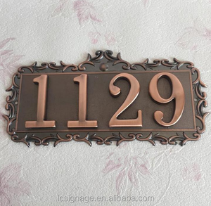 <span class=keywords><strong>Vendita</strong></span> calda del Metallo <span class=keywords><strong>In</strong></span> Acciaio Inox Costruzione Appartamento Albergo Porta Della Camera Numero di Segni - Product Image 4