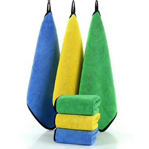 Double Couche Essuyer voiture verre propre voiture siège sec voiture Alliage Roue Séchage Serviette - Product Image 2