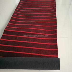 Punzonado no tejido <span class=keywords><strong>rayas</strong></span> al aire libre acanalado alfombra Jacquard - Product Image 2