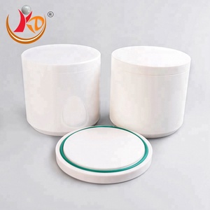 Циркониевая цилиндрическая банка высокой степени очистки 95 ZrO2/шаровая мельница из оксида циркония с уплотнительным кольцом - Product Image 4