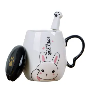 UCHOME prezzo di fabbrica all'ingrosso ceramica cartone animato gatto artiglio zampa colazione caffè tè acqua tazza di porcellana tazza