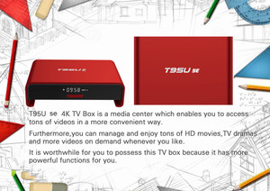 Mundo max s905x t95u sí personalizada inteligente ott amlogic quad core 2 gb android tv box 6.0 - Product Image 3