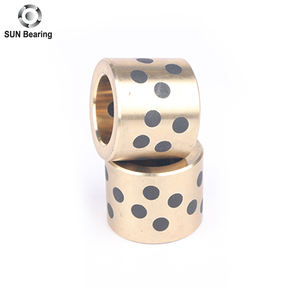 Самосмазывающийся углеродный графитовый фланец, бронзовые втулки, бесмасляные втулки, латунная втулка подшипника - Product Image 6