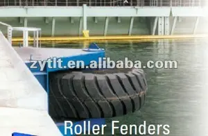 Brand TLT Roller Type Marine Dock Rubber Fenders For Fixing Stably