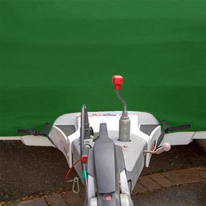 Green Caravan Front Window Cover for Towing and <strong>Screen</strong> Shield <strong>Protection</strong> with Reflective Strips <strong>Car</strong> Accessories <strong>Car</strong> Covers - Product Image 5