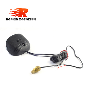 רכב 2 ב 1 LCD תצוגה דיגיטלית מד מתח מד & טמפרטורת טמפ מים מד אוניברסלי