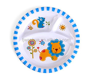 Services de table en mélamine 5 pièces pour enfants, service de table pour bébé, impression personnalisée, assiettes en mélamine - Product Image 3