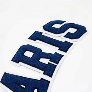 Giá Rẻ Tùy Chỉnh Thêu Biểu Tượng Lớn Đầy Màu Sắc Thêu Khăn Chenille Chữ Các Bản Vá Lỗi Đính Cho Quần Áo Và Cap - Product Image 6