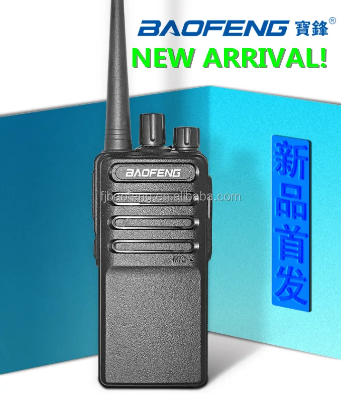 ¡2018 nueva llegada! Baofeng BF-V2 UHF 400-470 MHz 16 canales únicode jamón FM 5 V USB carga rápida con programación del PC