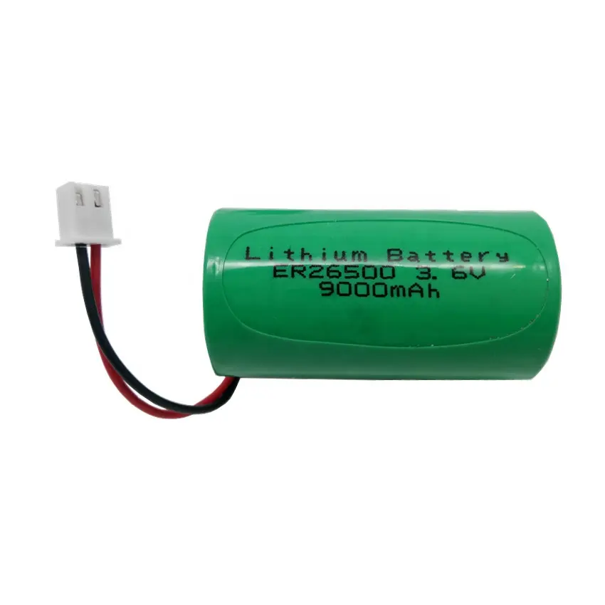 Batteria al litio ER26500 lisocl2 da 3.6V 9000mAh di alta qualità per misuratore