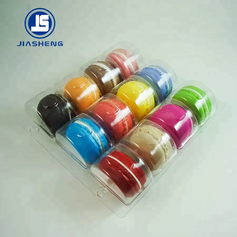 12 Gói Nhựa Macaron Bao Bì Chèn Khay