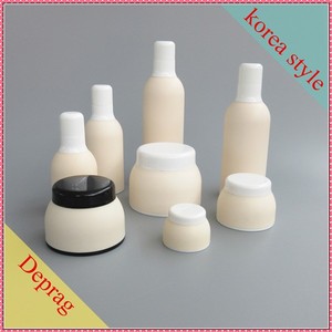 2017 nuevo estilo coreano de <span class=keywords><strong>moda</strong></span> de envases cosméticos, botellas para cosméticos rosa, 2 oz plastic cosmetic cream jar - Product Image 4