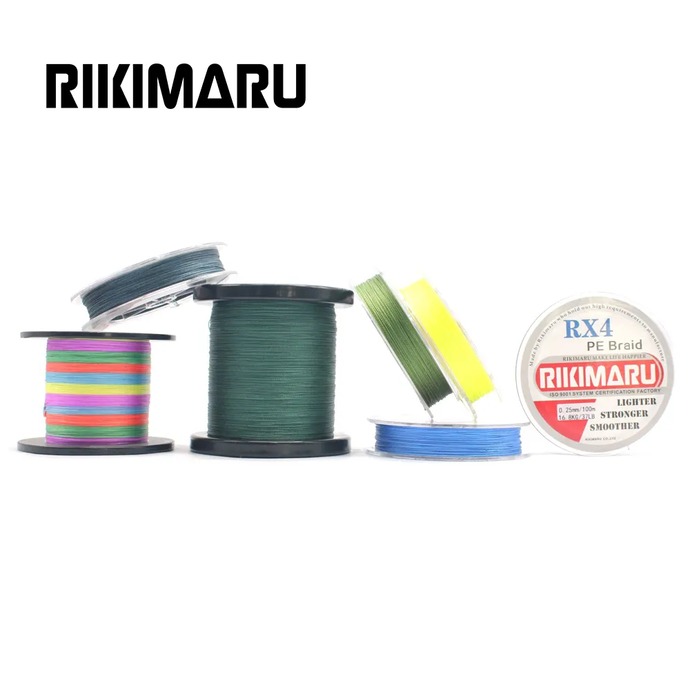 PE Braid Fishing Line 4X 8X 9X 12X Length Customization Goods