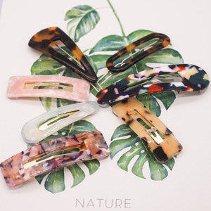 Regalo di Compleanno per bambini Stile Coreano Caldo di Vendita Occhiali Da Vista In Acetato di Piccola Dimensione Clip di Capelli Delle Ragazze Boutique di Moda Migliore Qualità Mini clip A Scatto di Capelli clip - Product Image 2