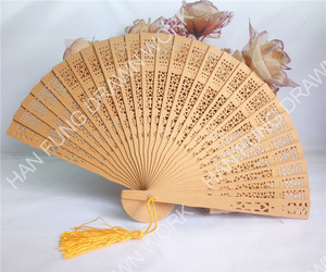 الصينية ملابس رقص فيكتوري خشبي قابلة للطي الزخرفية مراوح اليد - Product Image 1