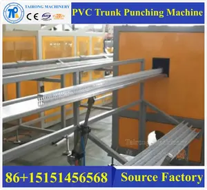 PVC Cable Channel/PVC Wire Duct/Pvc Cable Trunking stanzen maschine